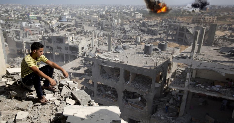 القصف الإسرائيلي على غزة/ أرشيف