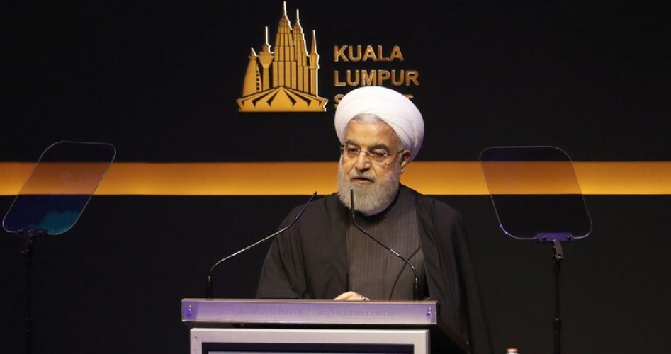 الرئيس الإيراني حسن روحاني