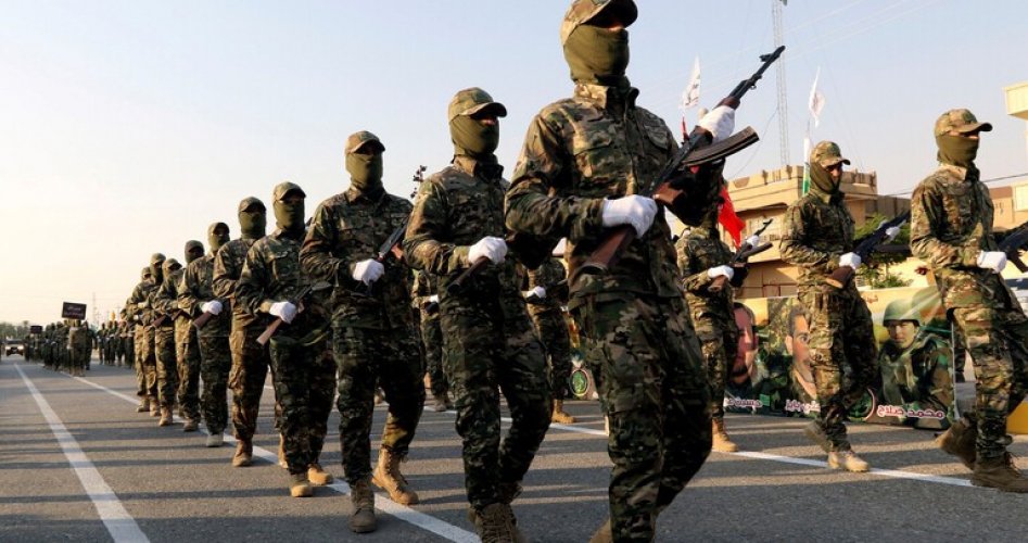 عناصر من الحشد الشعبي