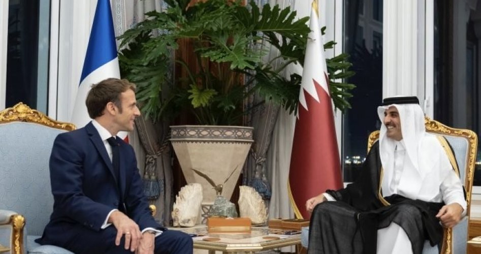 أمير قطر-رئيس فرنسا