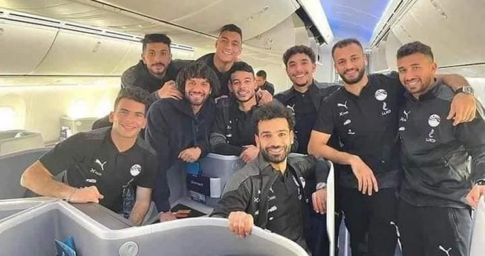 منتخب مصر في طريقه إلى السنغال