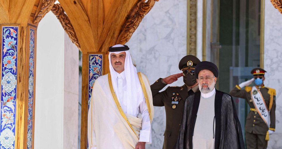 أمير قطر يزور طهران