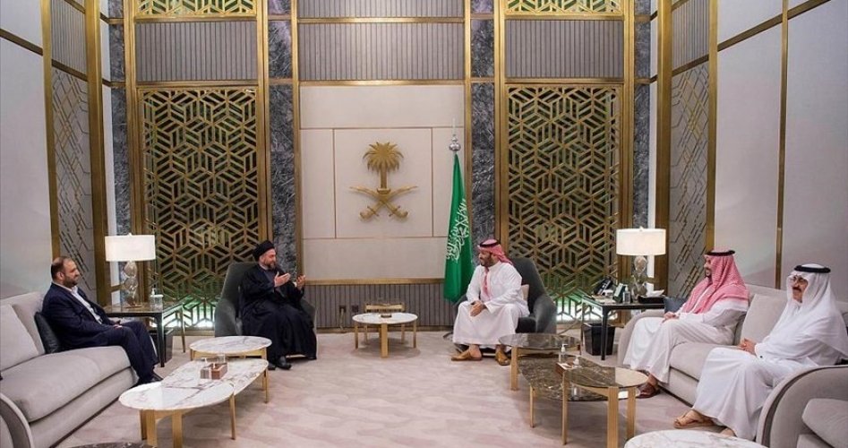 لقاء بن سلمان وعمار الحكيم في السعودية