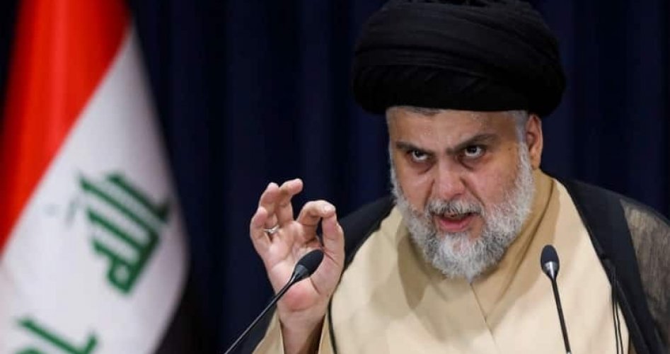 زعيم التيار الصدري في العراق مقتدى الصدر