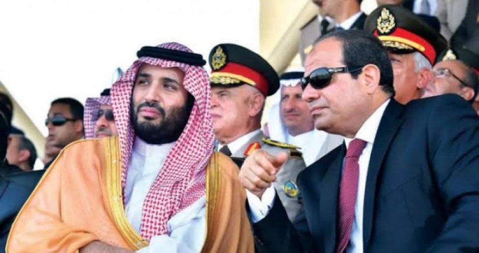 عبدالفتاح السيسي ومحمد بن سلمان