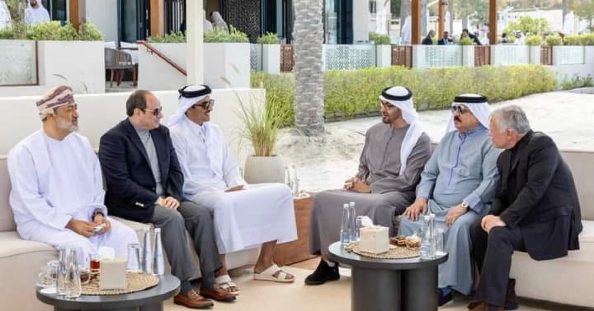 السعودية والكويت تغيبان عن لقاء قادة الخليج ومصر والأردن في الامارات . جريدة البوكس نيوز