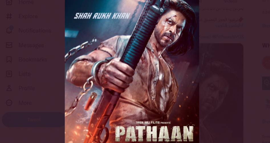 فيلم شاروخان Pathaan - رابط مشاهدة فيلم Pathaan مترجم ومدبلج كامل على فوكس سينما HD 2023