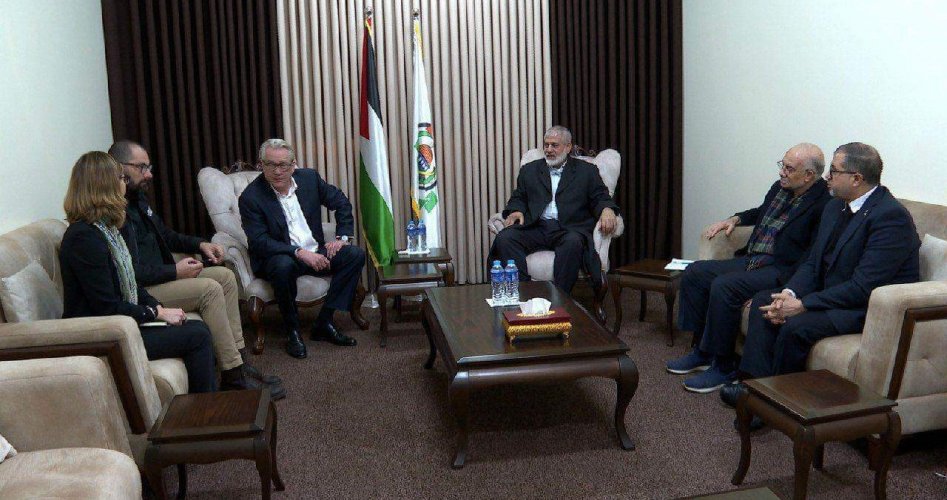 المبعوث الأممي تور وينسلاند يلتقي قادة حماس في قطاع غزة