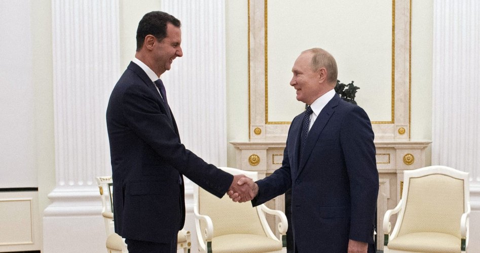 بوتين والأسد (أرشيف)
