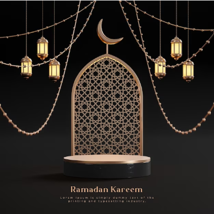 تصميمات رمضان 2023 psd جميلة – خلفيات رمضان قوية 