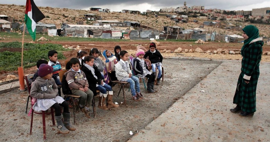 سياسة إسرائيلية لهدم المدراس في فلسطين