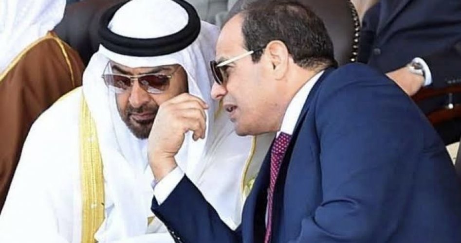 عبدالفتاح السيسي ومحمد بن زايد