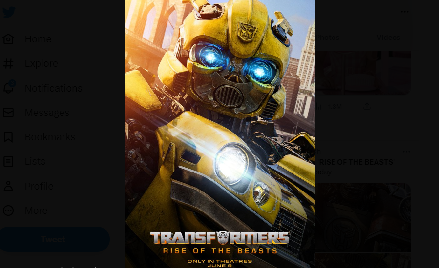 مشاهدة فيلم Transformers : Rise of the Beasts