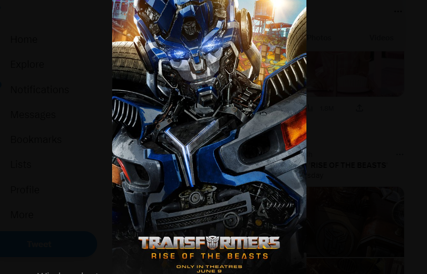 مشاهدة فيلم Transformers : Rise of the Beasts