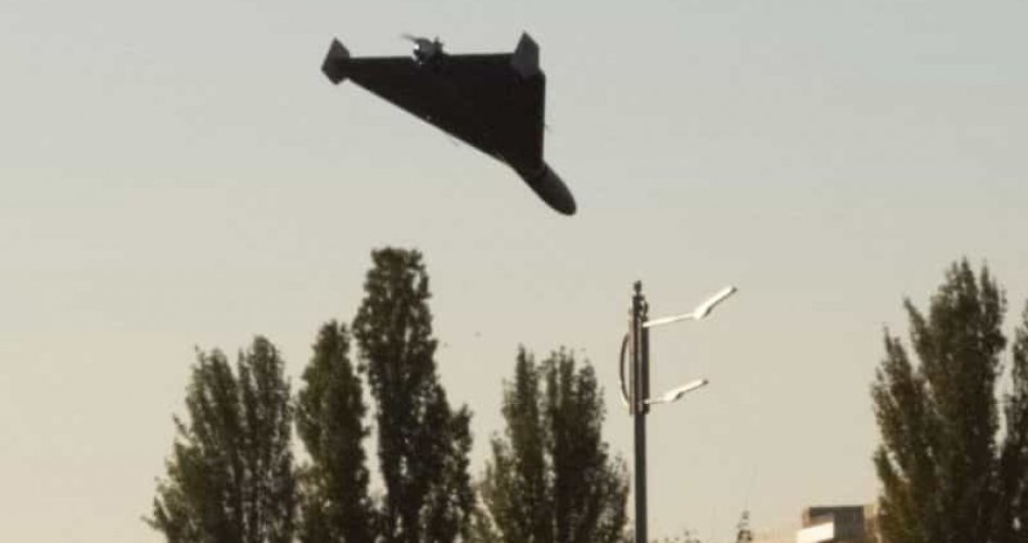 هجوم طائرة مسيرة على العاصمة كييف- ارشيف
