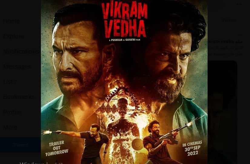 مشاهدة فيلم Vikram Vedha مترجم 2023