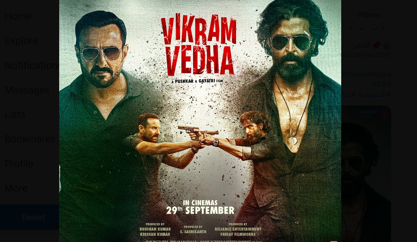 مشاهدة  فيلم Vikram Vedha