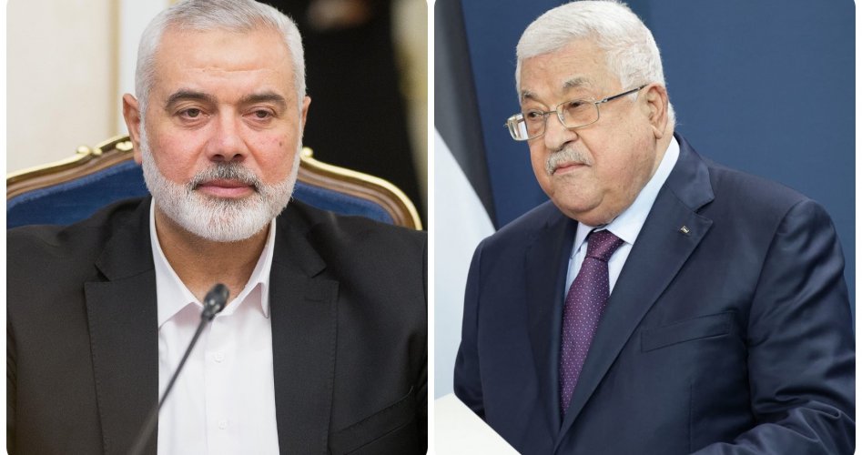 الرئيس الفلسطيني محمود عباس- رئيس حماس