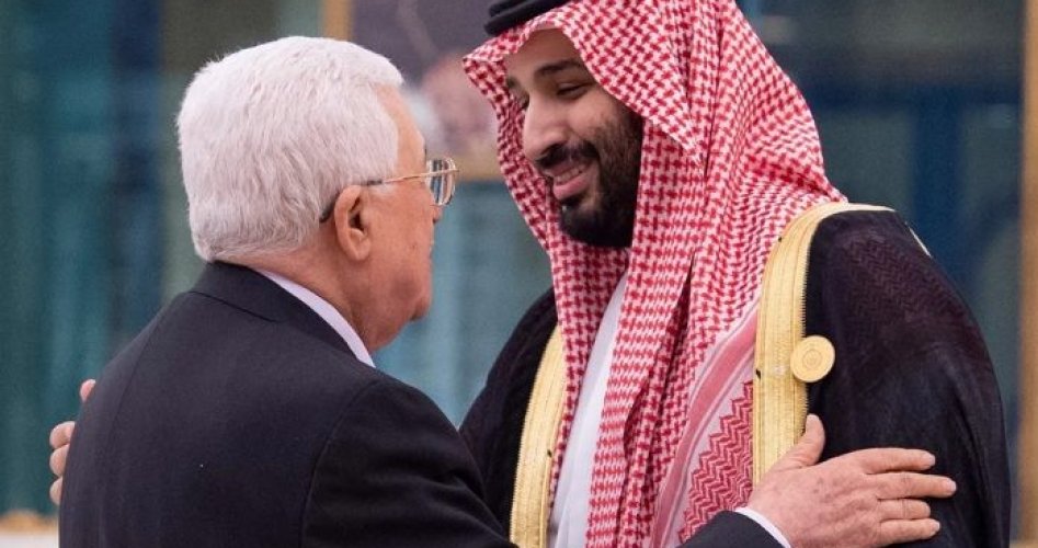 ولي عهد السعودية - رئيس فلسطين