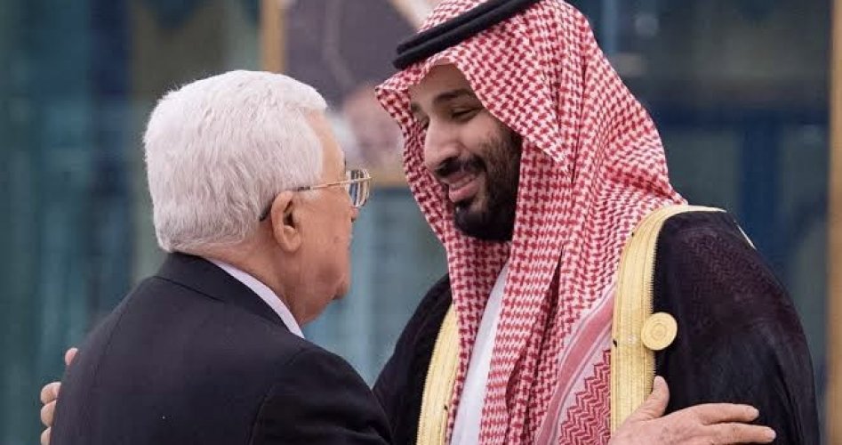 بن سلمان ومحمود عباس