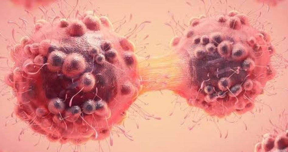 صورة توضيحية لخلية سرطانية