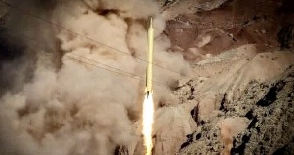 صورة متداولة لهجوم إيران على إسرائيل
