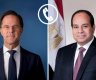 الرئيس المصري ورئيس وزراء هولندا