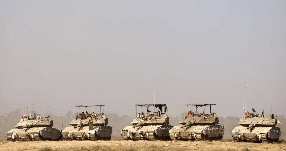 آليات عسكرية إسرائيلية متوغلة في شمال غزة