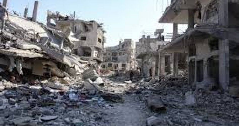 دمار المنازل في خان يونس