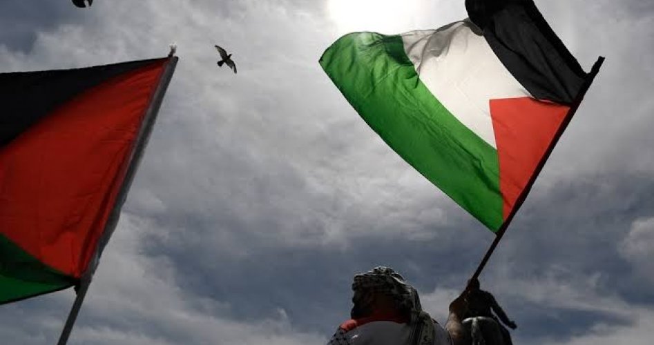 علم فلسطين يحلق عاليًا