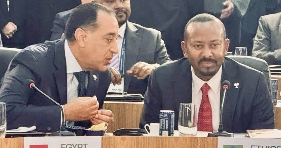 مدبولي وآبي أحمد