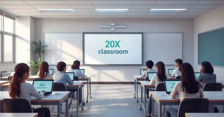 20x classroom