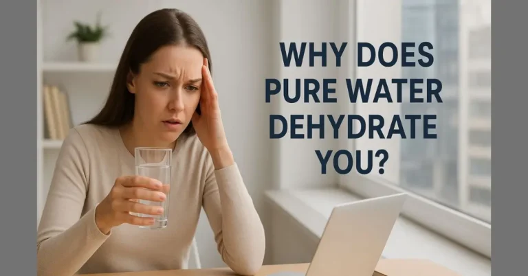 Why Does Pure Water Dehydrate You