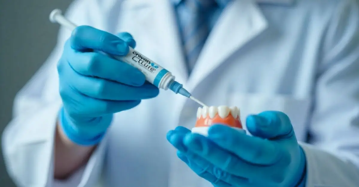 temporary crown glue