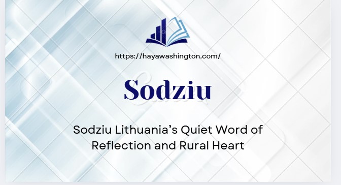 Sodziu