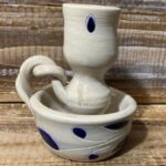 Williamsburg Pottery Candle Holders