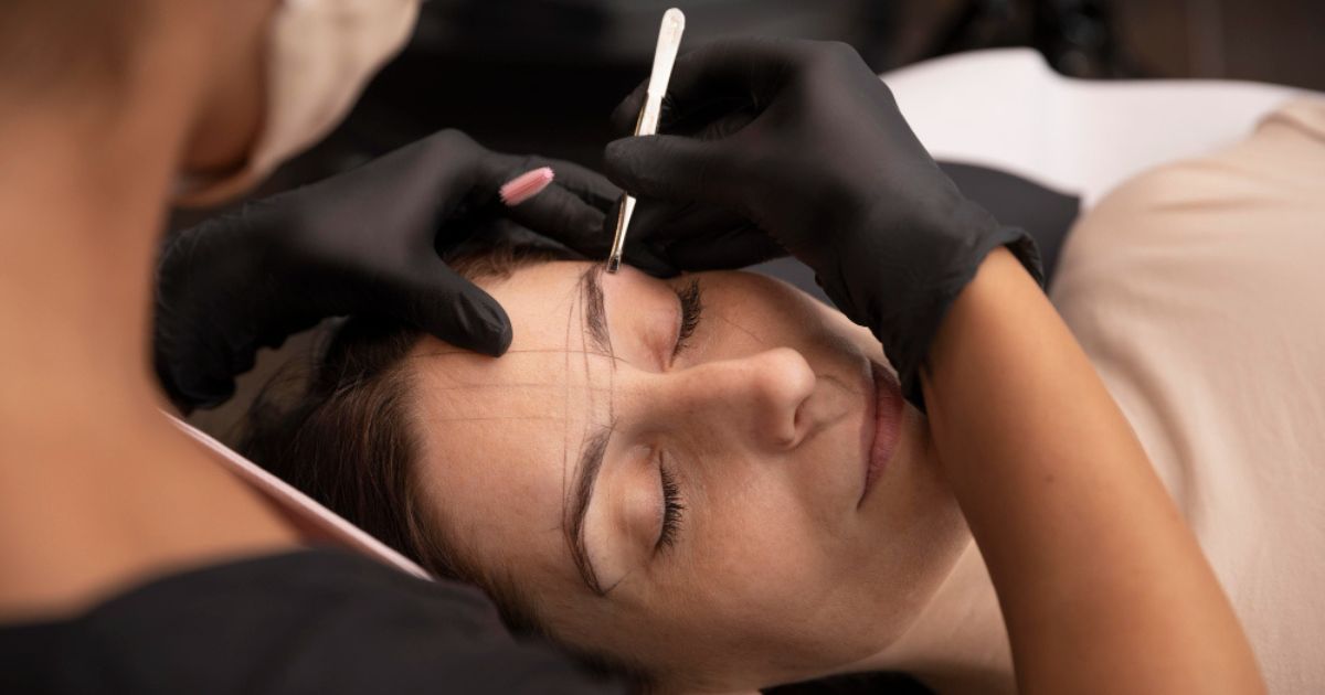 eyebrow threading school