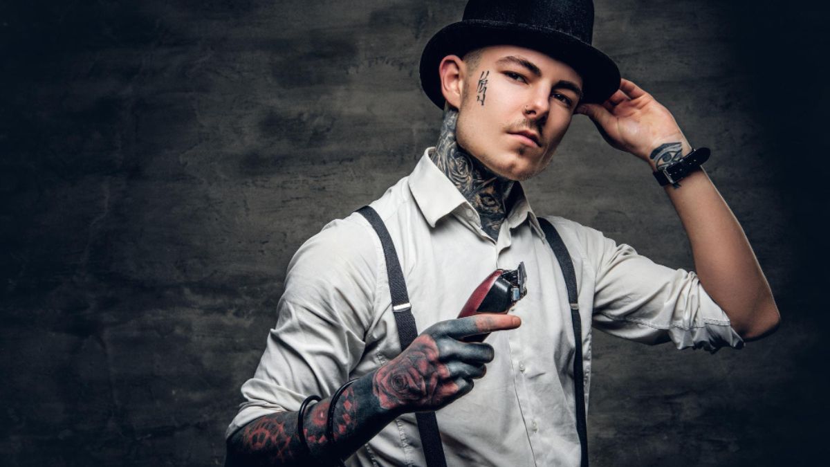 rockabilly style men