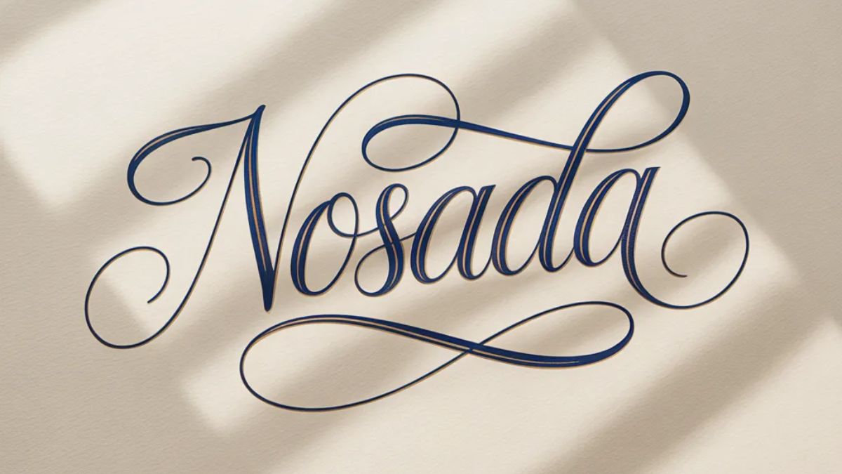 Cursive Style Nosada